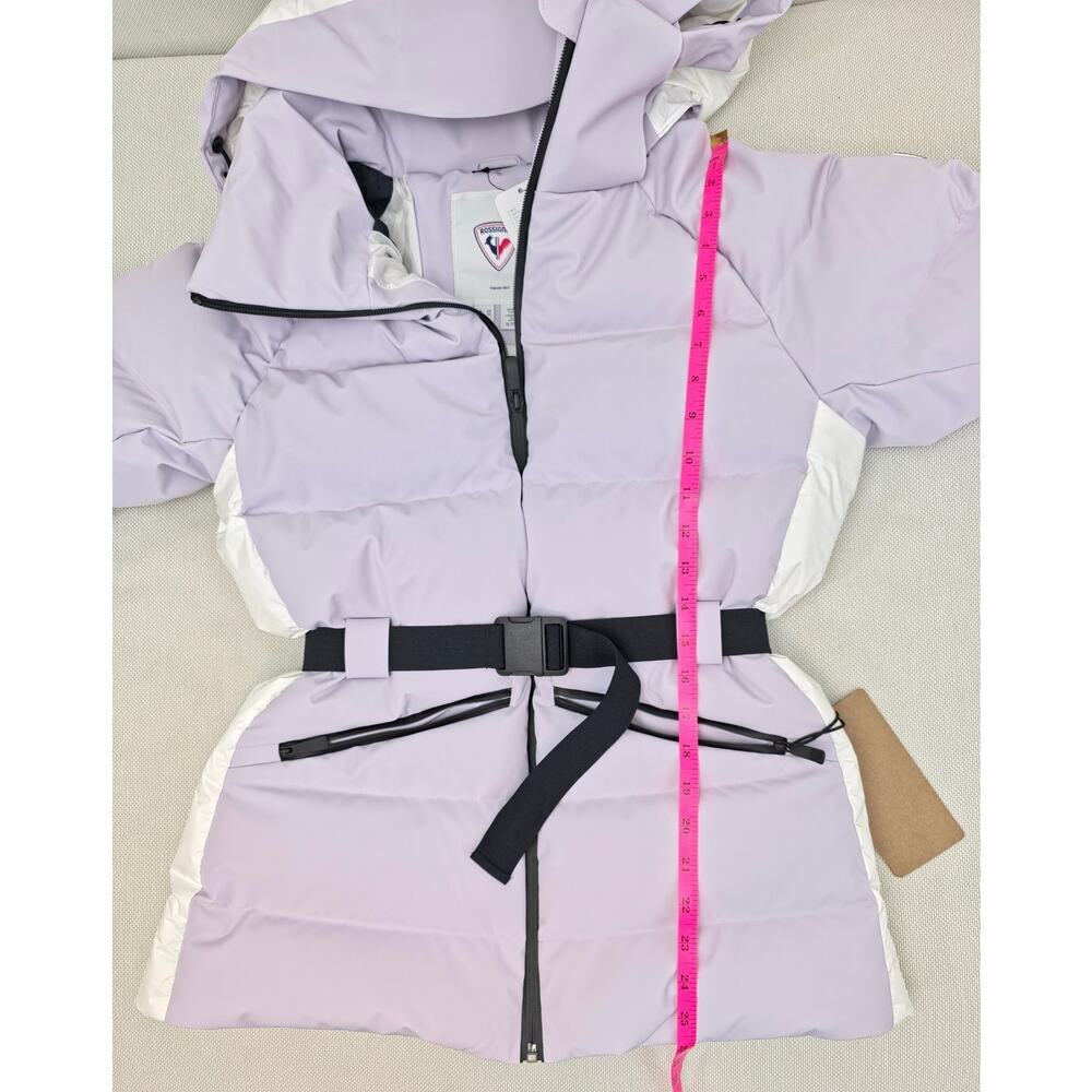 Rossignol Galactic Lilac Women's Ciastel Down Mix Ski Nylon Jacket Sz Small Nwt — image 7 of 8